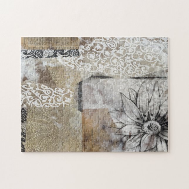 Collage Fleur II Jigsaw Puzzle (Horizontal)