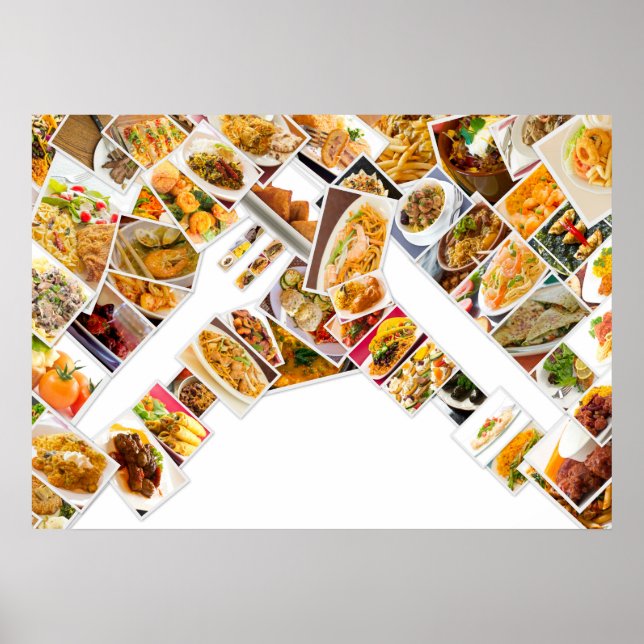 Collage Food Poster (Front)