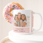 Collage Friend Photos | Happy Birthday Gift Coffee Mug<br><div class="desc">Collage Friend Photos | Happy Birthday Gift.Make your friend's birthday extra special with this custom-made gift featuring a collage of your favourite moments together! This personalised pink-themed birthday gift is available exclusively on Zazzle,  and it's the perfect way to show your friend how much they mean to you.</div>