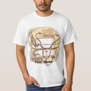 Collage LVN custom nurse t-shirt
