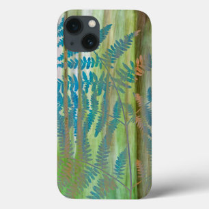 Collage of Bracken Ferns and Forest   Seabeck, WA iPhone 13 Case