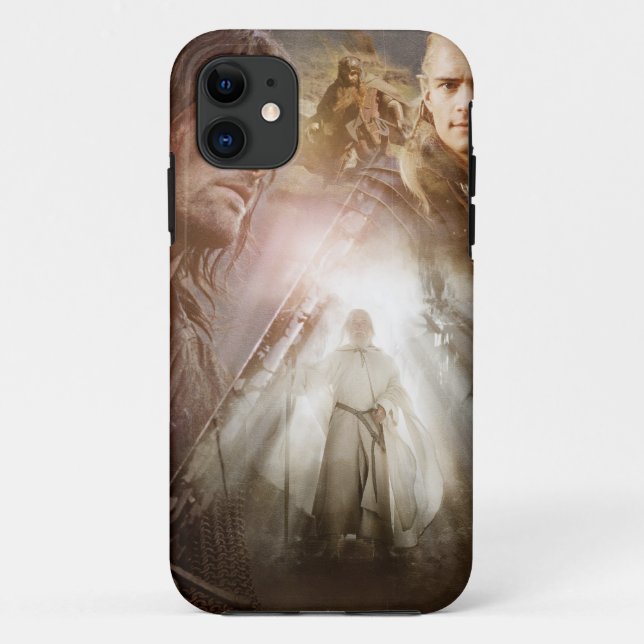 Collage of Characters Case-Mate iPhone Case (Back)
