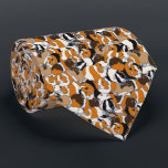 Collage of Guinea Pigs Illustrations Patterned Tie<br><div class="desc">Show off your love for guinea pigs with this patterned fashion accessory. This necktie has a collage of realistic style guinea pig illustrations. The reverse side has a coordinating striped pattern.</div>