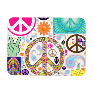 Collage of Peace Magnet