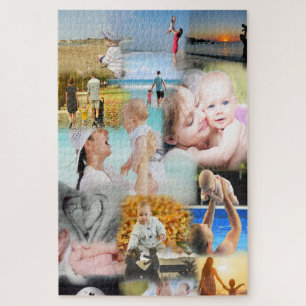 Collage of Your Family Photos Jigsaw Puzzle