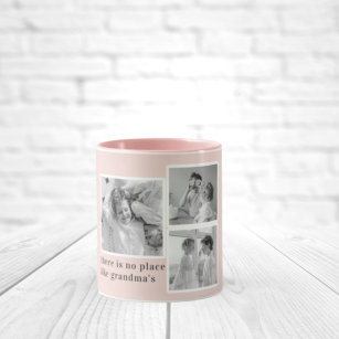 Collage Photo & Best Grandma Ever Best Beauty Gift Mug