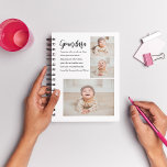 Collage Photo & Best Grandma Ever Best Beauty Gift Notebook<br><div class="desc">"Collage Photo & Best Grandma Ever" is a beautiful and thoughtful gift that any grandma would love to receive. This unique gift combines a personalised photo collage with the heartwarming message "Best Grandma Ever" to create a meaningful and personalised keepsake. The photo collage can be customised with your choice of...</div>