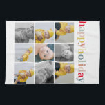 Collage Photo | Colourful Happy Holiday Tea Towel<br><div class="desc">Embrace the spirit of joy and celebration with our Colourful Happy Holiday Collage Photo,  a delightful addition to your festive decor or a thoughtful gift for your loved ones. This unique collage features a vibrant blend of holiday-themed snapshots,  capturing the essence of your cherished moments.</div>