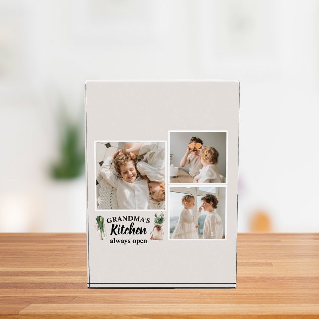 Collage Photo & Grandma Kitchen Is Always Open (Creator Uploaded)