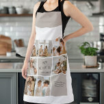 Collage Photo Mum We Love You  Apron<br><div class="desc">Turn everyday cooking into a heartwarming experience with this Collage Photo “We Love You Mum” Apron. Personalise it with your favourite family photos to create a thoughtful and practical gift Mum will adore. Perfect for Mother’s Day, her birthday, or just because, this custom apron is a sweet way to remind...</div>