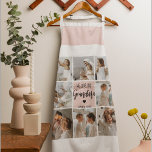Collage Photo Pink We Love You Grandma Best Gift Apron<br><div class="desc">"Collage Photo Pink We Love You Grandma Best Gift" could refer to a sentimental and personalised gift for a grandmother. This gift may include a collection of photos arranged in a collage format, set against a pink background to add a touch of warmth and femininity. The collage could be created...</div>