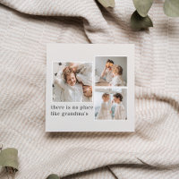 Collage Photo & Quote Best Grandma Gift