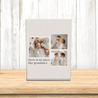 Collage Photo & Quote Best Grandma Gift