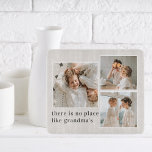 Collage Photo & Quote Best Grandma Gift Cutting Board<br><div class="desc">A Collage Photo & Quote Best Grandma Gift is a thoughtful and personalised present for a beloved grandmother. This gift typically includes a collage of photos that feature the grandma, her children, grandchildren, and other loved ones. The photos are arranged in a creative and artistic manner, with different sizes and...</div>