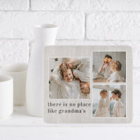 Collage Photo & Quote Best Grandma Gift