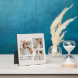 Collage Photo & Quote Best Grandma Gift Plaque<br><div class="desc">A Collage Photo & Quote Best Grandma Gift is a thoughtful and personalized present for a beloved grandmother. This gift typically includes a collage of photos that feature the grandma, her children, grandchildren, and other loved ones. The photos are arranged in a creative and artistic manner, with different sizes and...</div>