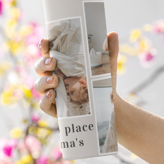 Collage Photo & Quote Best Grandma Gift Thermal Tumbler