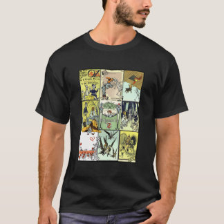Collage The Wonderful Wizard Of Oz By Dorothy And T-Shirt