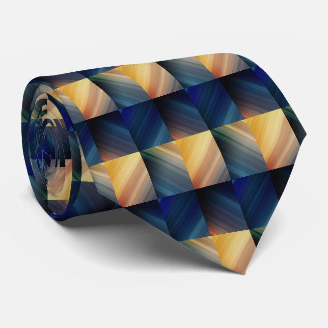 Collage Tie (Rolled)