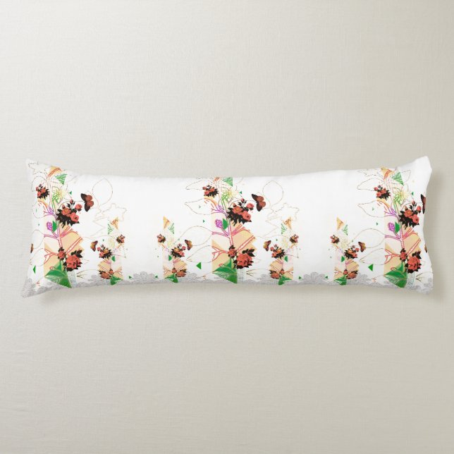 Collage vintage body cushion (Front)