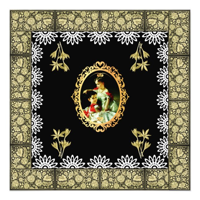 collage vintage photo print (Front)