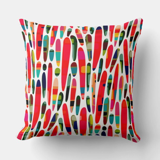 Collaged Colour Splash 150222 Cushion (Front)