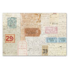 Collaged Tissue Paper