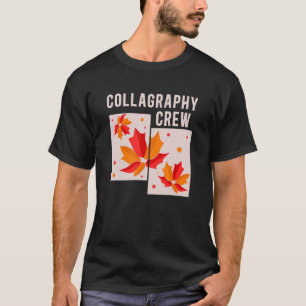 Collagraph Plate Sticking Glue Painting Printmakin T-Shirt