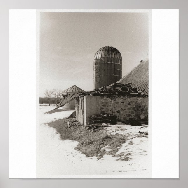Collapsed Barn Poster (Front)
