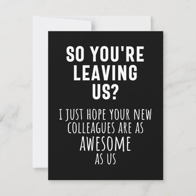 colleague farewell, retirement, coworker, goodbye, save the date (Front)