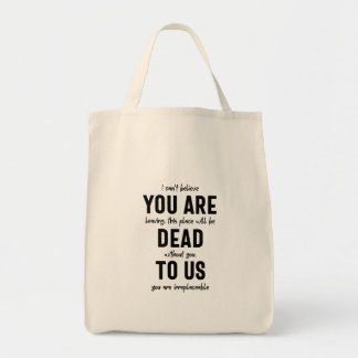 colleague farewell, retirement, coworker goodbye, tote bag