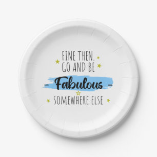 Colleague Leaving, Going Away Farewell Gift Paper Plate