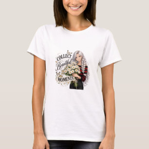 Collect Beautiful Moments Anime Girl T-Shirt