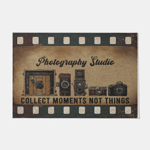 Collect Moments Not Things Photography Stuido Doormat