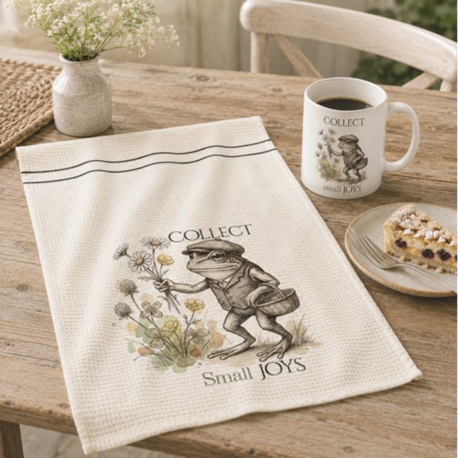 Collect Small Joys Whimsical Frog Kitchen Towels (Creator Uploaded)