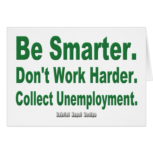 Collect Unemployment (Front Horizontal)