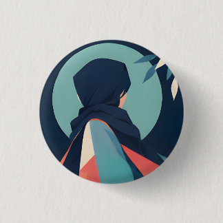 Collectable Anime inspired buttons 4 Azure Silence