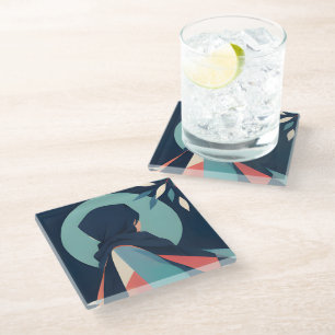 Collectable Anime inspired Glass Coaster