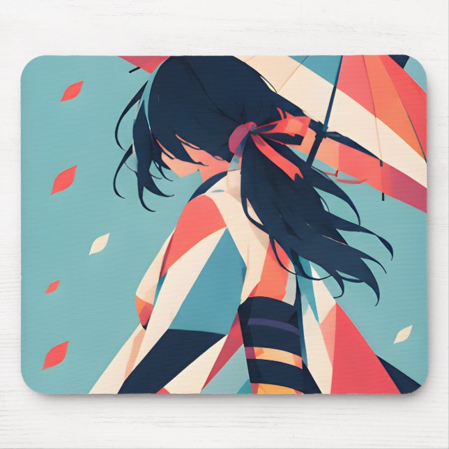 Collectable Anime inspired mouse pad (Front)