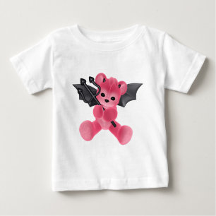 ♥ Collectable Art ♥ Devil Teddy Bear ♥ (bear Baby T-Shirt