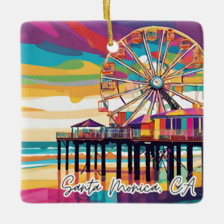 Collectable Christmas Ornament Santa Monica, CA