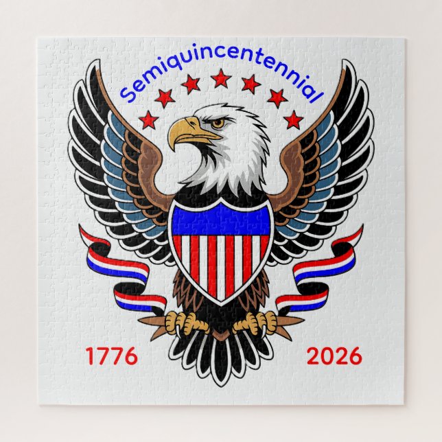 Collectable Semiquincentennial Jigsaw Puzzle (Vertical)