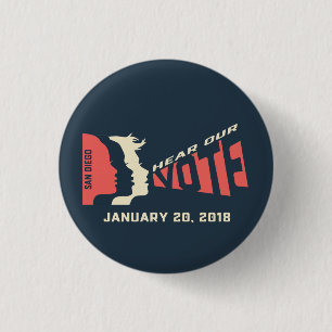 Collectable Small WMSD button 2018 - 2nd in series