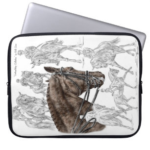 Collected Dressage Horses FEI Laptop Sleeve