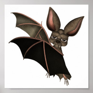 ♥ Collectible Art ♥ Vampire Bat ♥ (bat2) Poster
