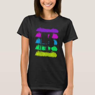 Collecting Artwork Playful Colours With A Shade T-Shirt