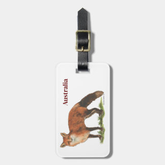 Collection Fox Luggage Tag