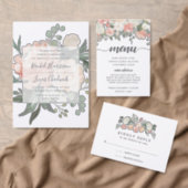 Midsummer Floral | Rehearsal Dinner Invitation (Personalise this independent creator's collection.)