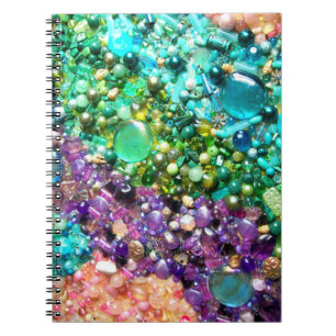 Collection of Colourful Beads Notebook