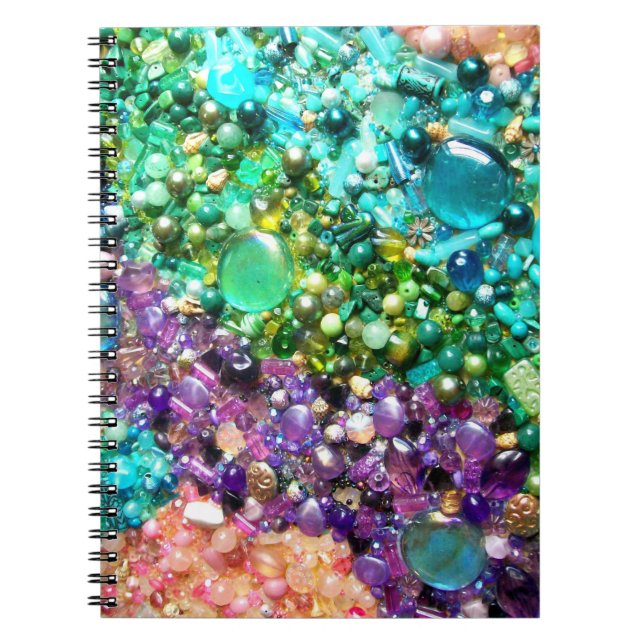 Collection of Colourful Beads Notebook (Front)